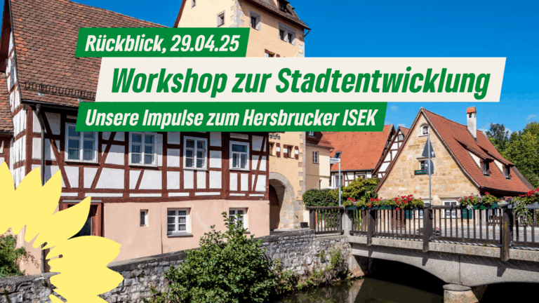 Workshop zur Stadtentwicklung