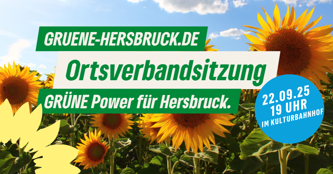 Ortsverbandsitzung am 22.09.25 um 19:00 Uhr