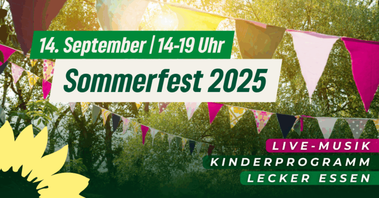 Das Grüne Sommerfest 2025
