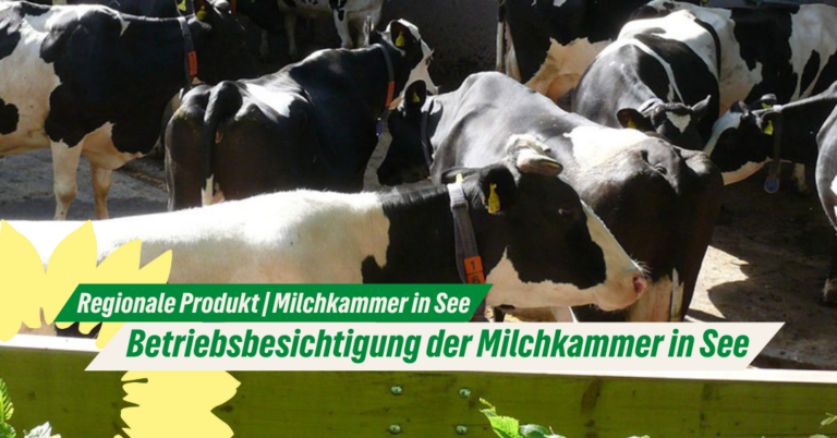 Betriebsbesichtigung der Milchkammer in See