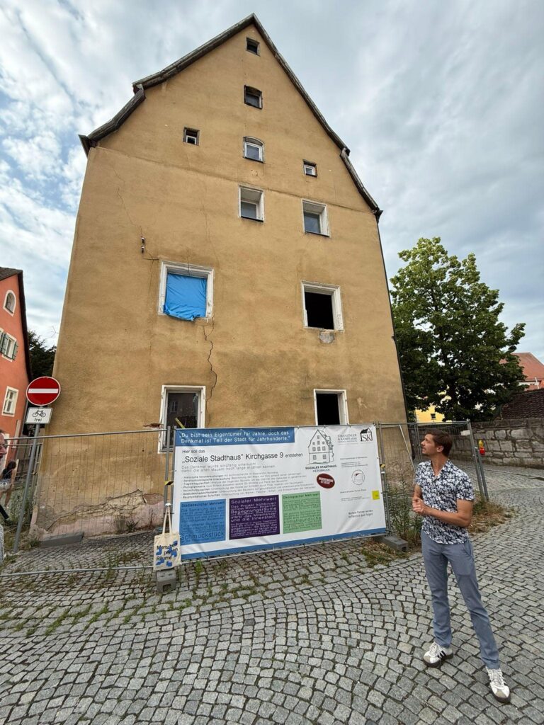 Soziales Stadthaus - Besichtigung der GRÜNEN am 06.07.2026.